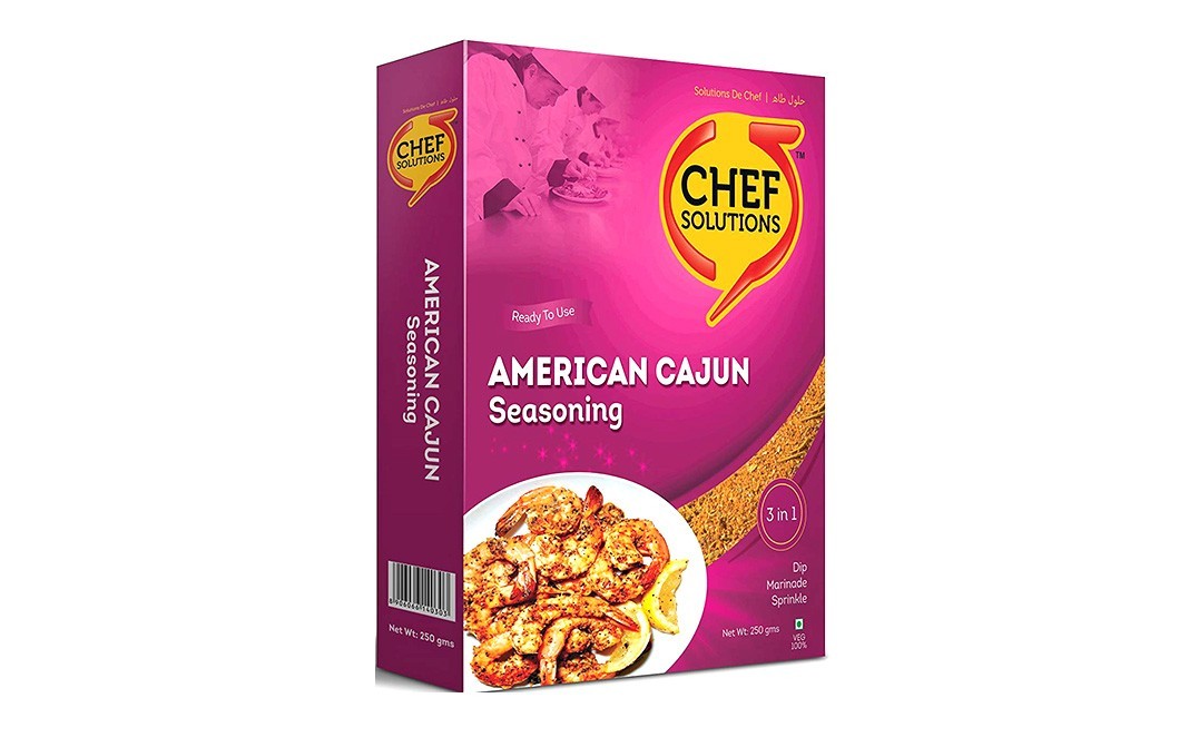 Chef Solutions American Cajun Seasoning   Box  250 grams